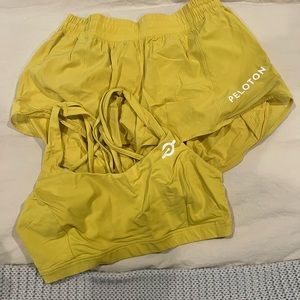 Peloton lululemon Sports Bra & shorts